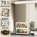 Storage Cabinet Folding Storage Box Home Living Room Toy Cabinet Storage Rack Snack Cabinet Installation-Free Kitchen Storage Cabinet Folding Storage Cabinet Organizer