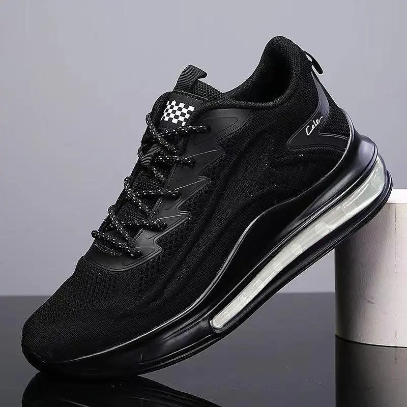 New Spring and Autumn Soft soled Running Men's Mesh Breathable Casual Sports Shoes Men's Coconut Trendy Shoes Men's Shoes