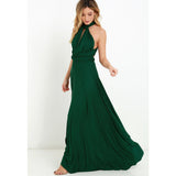 Sexy Women Multiway Wrap Convertible Boho Maxi Club Red Bandage Long Dress Party Bridesmaid Infinity Robe Longue Femme