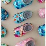 2026 Summer 0-5Y Baby Girls Walkers Shoes Mesh Breathable Anti-Slip Soft Boys Children Shoes Cartoon Print Toddler Indoor Shoes