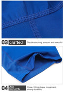 Men's Sports Fitness Shorts Gym Training Quick-Drying Compression Leggings Cycling Shorts Basketball Running Short Workout Tight