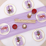 Set of 12 Gauze Cheesecloth Napkins Cloth Bulk Dinner Table Napkins for Home Wedding Valentine's Party Event Table Decoration