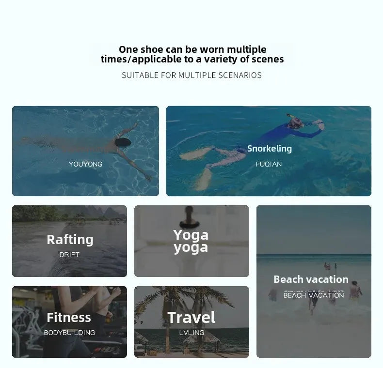 New Men's Hiking Sport Shoes Deep Squat Fitness Shoes Fishing Swimming Wading Shoes Surfing Diving Beach Five-Finger Shoes