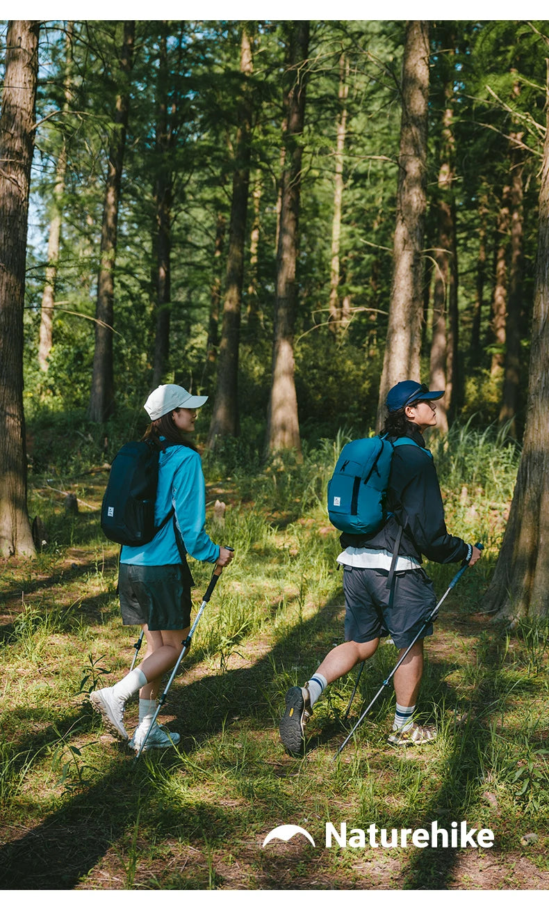 Naturehike New 30L Camping Backpack Large Capacity Portable Foldable Waterproof Shoulder Bag Outdoor Travel Hiking Picnic Bag