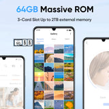realme Note 50 6.74'' Large Display Screen Powerful 8-Core Phone 13MP AI Camera IP54 Waterproof 4890mAh