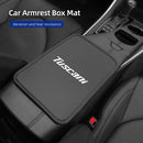 Car Armrest Mat Arm Rest Protection Cushion Interior Accessories For Hyundai Genesis Elantra Grand Santa Fe Palisade Equus