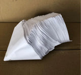 Filtro de papel de malla para pintura en aerosol para automóviles, embudo purificador de filtro de pintura desechable, embudos de papel cónicos de nailon y micras. 