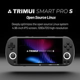 TRIMUI SMART PRO S Handheld Game Console 4.96''IPS Screen Allwinner A523 Processor Hall Joystick RGB Lighting TG5050 Game Player