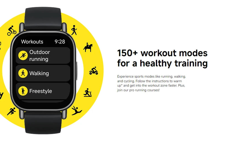 Global Version Xiaomi Redmi Watch 5 Lite 1.96'' AMOLED display 18-Day Battery life Built-in GNSS 5ATM Bluetooth® calling