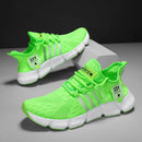 Breathable Mesh Men Shoes Trendy Lightweight Walking Flats Plus Size Male Tennis Sneakers Outdoor Running Fitness Shoes 2024