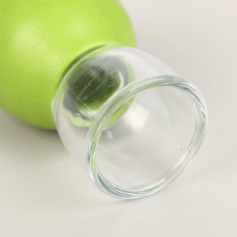 5Pcs Silicone Cupping Massage Cup For Body Face Neck Eye Massager Vacuum Tank Body Facial Care, Anti-aging Beauty Tool