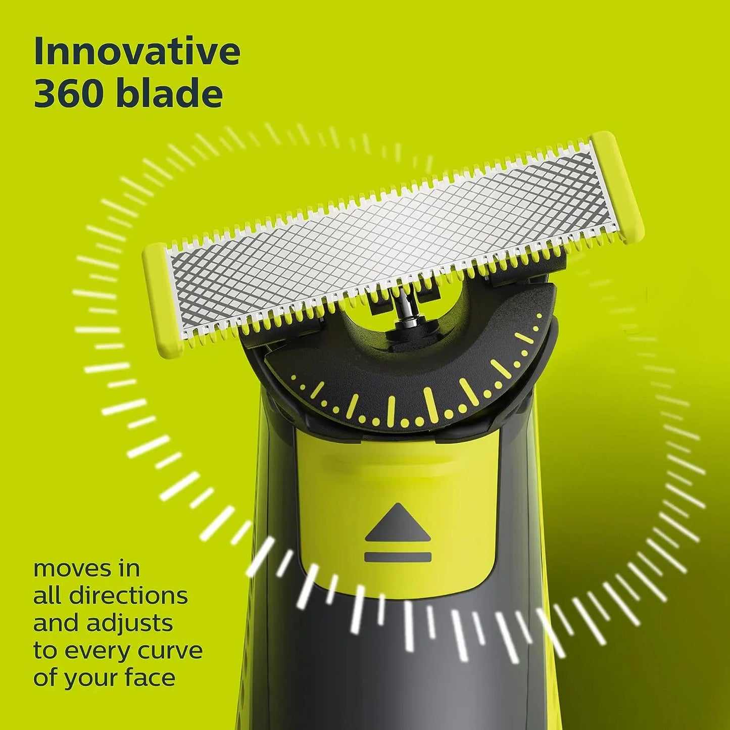 Brangdy Shaver 360 Replacement Blades for Philips One Blade Pro QP2520  QP2630 QP6510 QP6530 Hybrid Electric Beard Trimmer