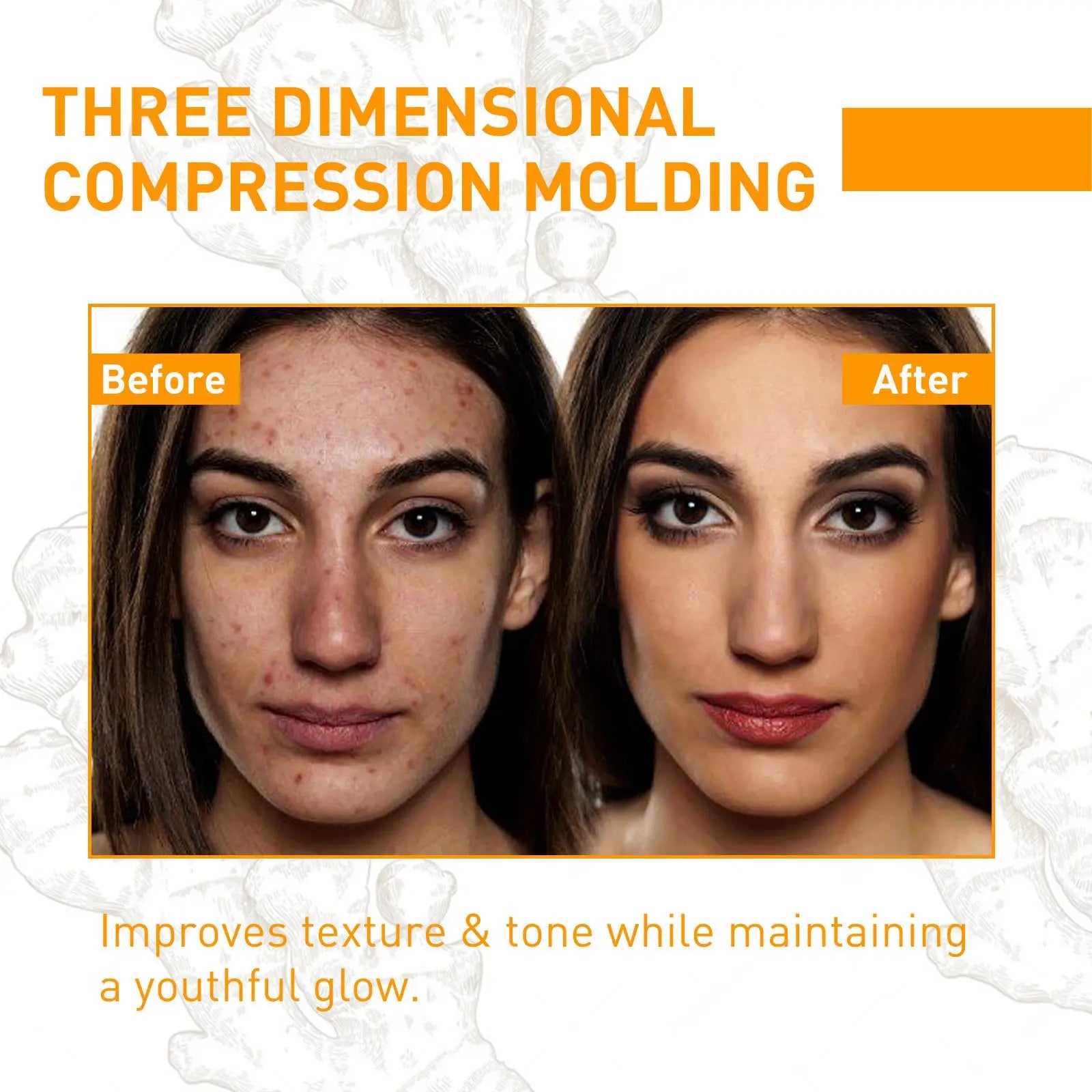 Turmeric Oil Skin Glow To Lightening Acne Dark Patches Acne Bright Skin Dark Spot Corrector Face Whitening Serum product