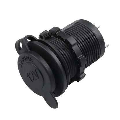 USB Car Charger Switch Voltmeter Panel For Marine Cigarette Lighter Voltmeter Power Outlet Socket Panel Mount Holder DIY 1Pc