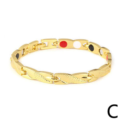 Pulsera magnética de terapia con diseño de dragón para mujer y hombre.