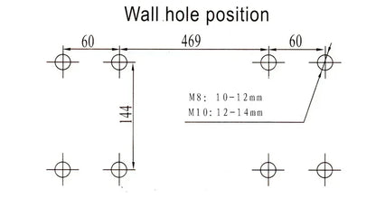 Multi Functional Home Fitness Equipment Wall Mounted Parallel Bar Indoor Pull-up Wall Mounted Parallel Bar Exercise Device
