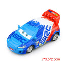 Disney Pixar Cars 3 2 Metal Diecast Car Toy Lightning McQueen Queen of England Fritter Miss For Kids Boy Birthday Toy Car Gifts