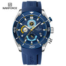NAVIFORCE Sport Watch for Men Waterproof Quartz Wristwatch Chronograph Military Clock With Luminous Reloj Hombre Male Gift 2024