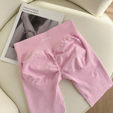 Mallas Dfyne Impact para mujer, sin costuras, para yoga, con efecto push up, para gimnasio, fitness y deportes