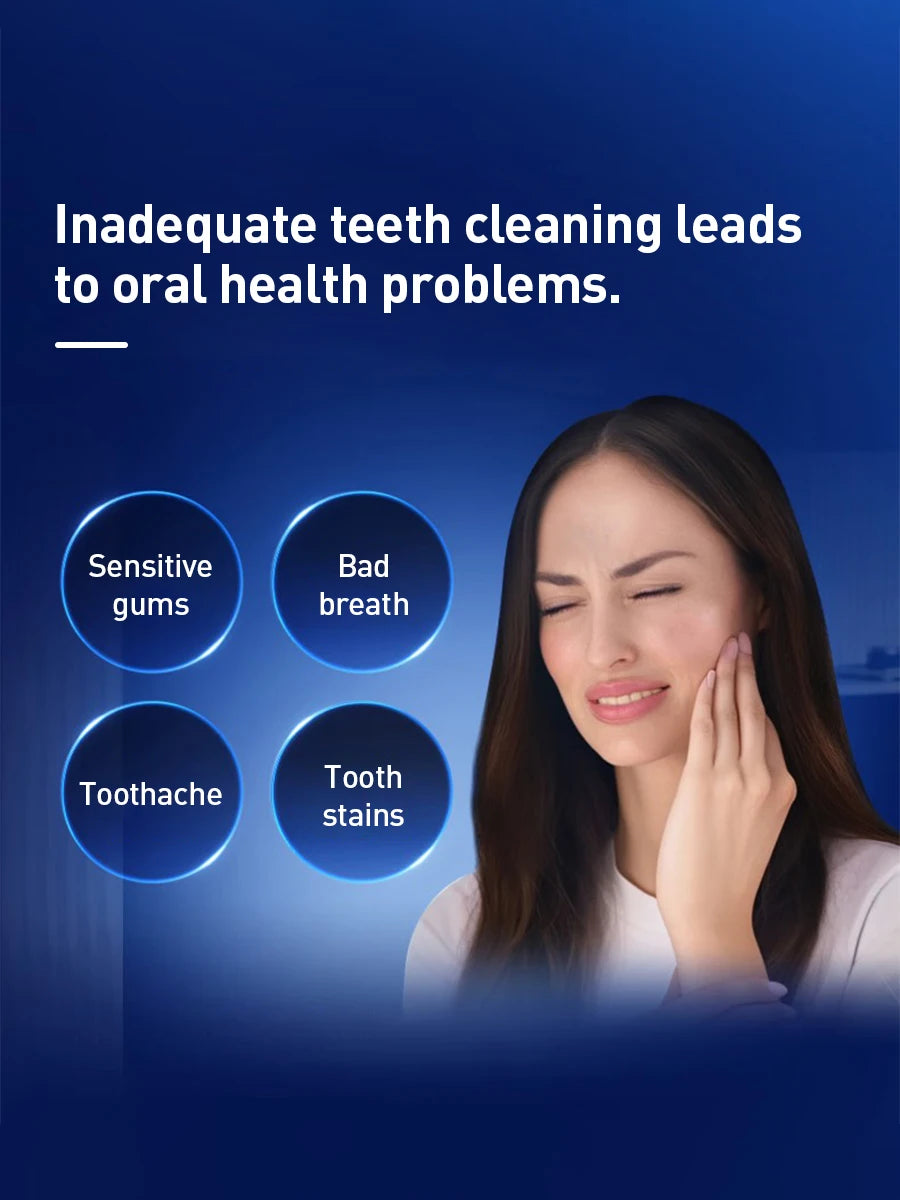 Oral B io series 7 Electric Toothbrush with 5 Brushing Modes 3D Clean Teeth  Pressure sensor 2 Minutes Smart Timer