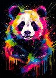 Watercolor Animals Canvas Paintings Rhino Cat Owl Panda Lion Tiger Wild Animals Grafffiti Art Posters Prints Home Decor Wall Art
