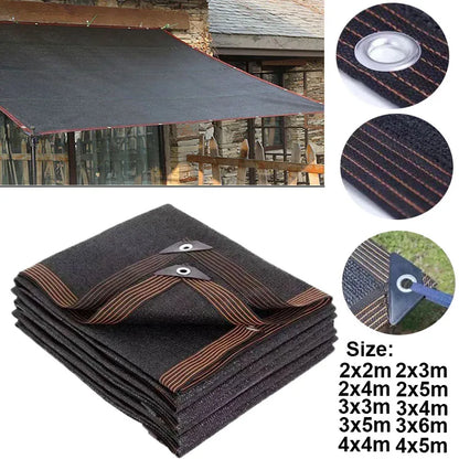 85% Shading HDPE Beige Sunshade Net Garden Plant Shed Shading Sail UV Protection Outdoor Pergola Sun Cover Swimming Pool Awning