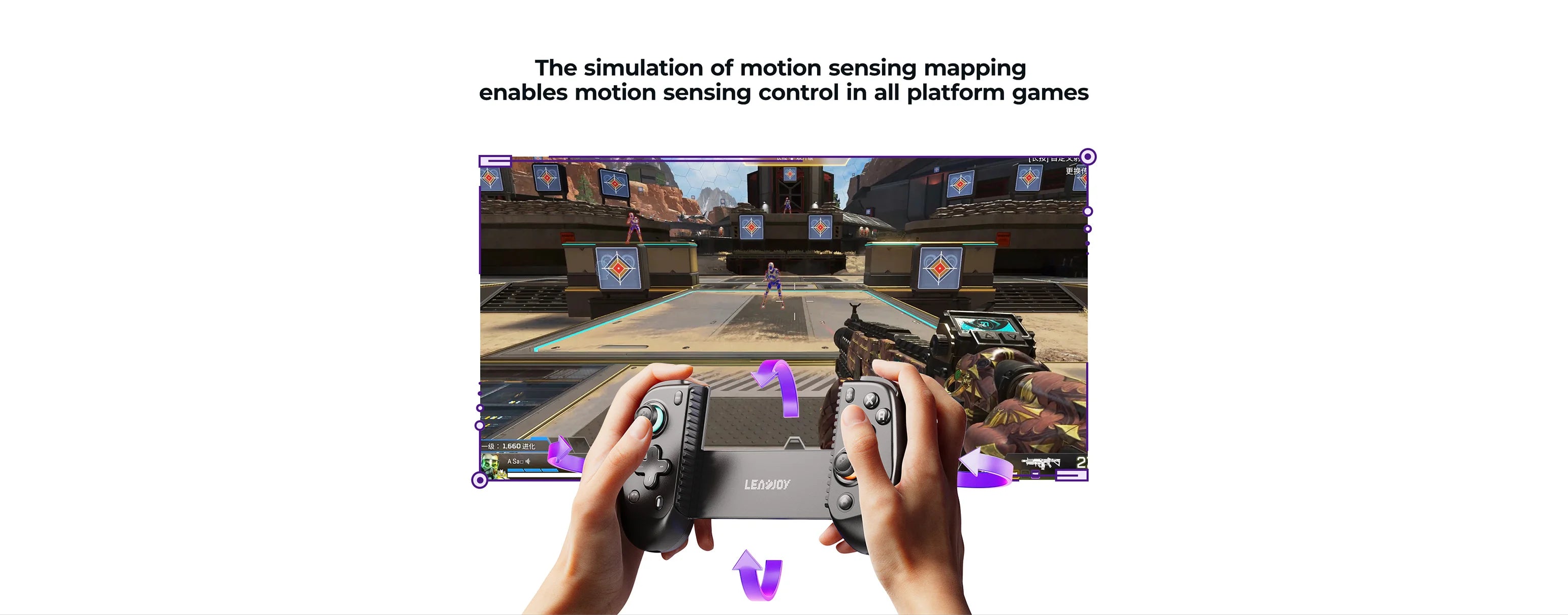 LEADJOY Blade Plus Wireless Gamepad Supports Switch 1 2/Android/IOS/PC/Pad Stretchable Game Controller