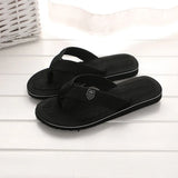 Men's Casual Flip Flops Fashion Beach Shoes Men Summer Non-Slip Flat Slides Men's Slippers Indoor House Shoes Man Male Slipper