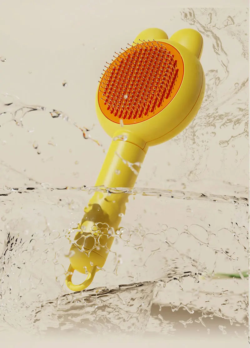 Cat Combing Special Rabbit Ear Comb To Floating Hair Needle Comb Pet Comb Easy Hair Removal And Massaging Brush Multifunctional