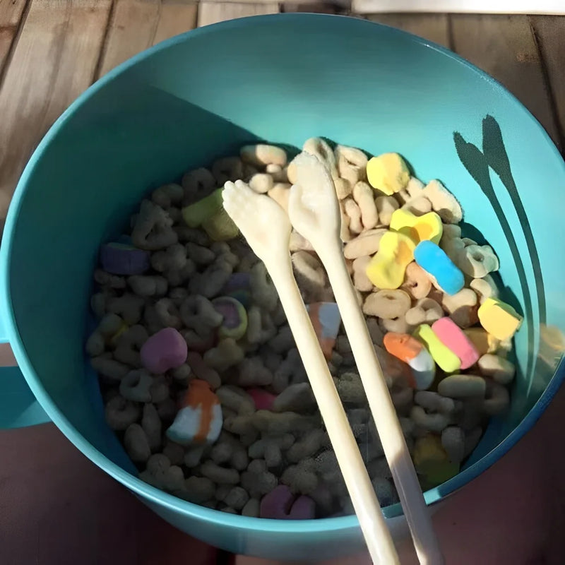 New Cat Paw Chopsticks For Baby Kids Beginner Practical Chopstick Easy Use Learning Training Helper Dishe Dinner Kitchen Tool