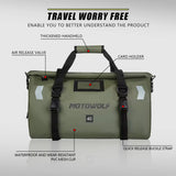 Motorcycle Waterproof Tail Bag Travel Outdoor Dry Luggage Roll Pack Bag 20 /40/66 Motorbike Luggage Backpack Motorcycle Seat Bag