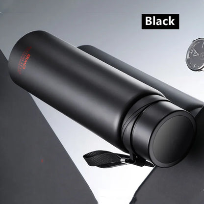 1000ml/1600ml Double Stainless Steel Vacuum Flask With Filter Large Capacity Portable Sport Thermos Mug Coffee Tea Tumbler