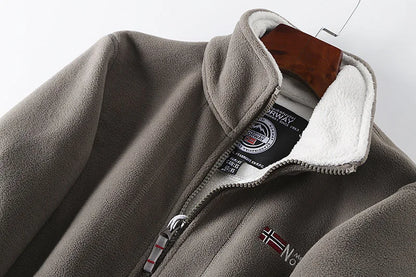 Chaqueta informal de marca FGKKS 2023 para hombre, chaqueta de lana gruesa, diseño de alta calidad, chaqueta cálida de moda para hombre