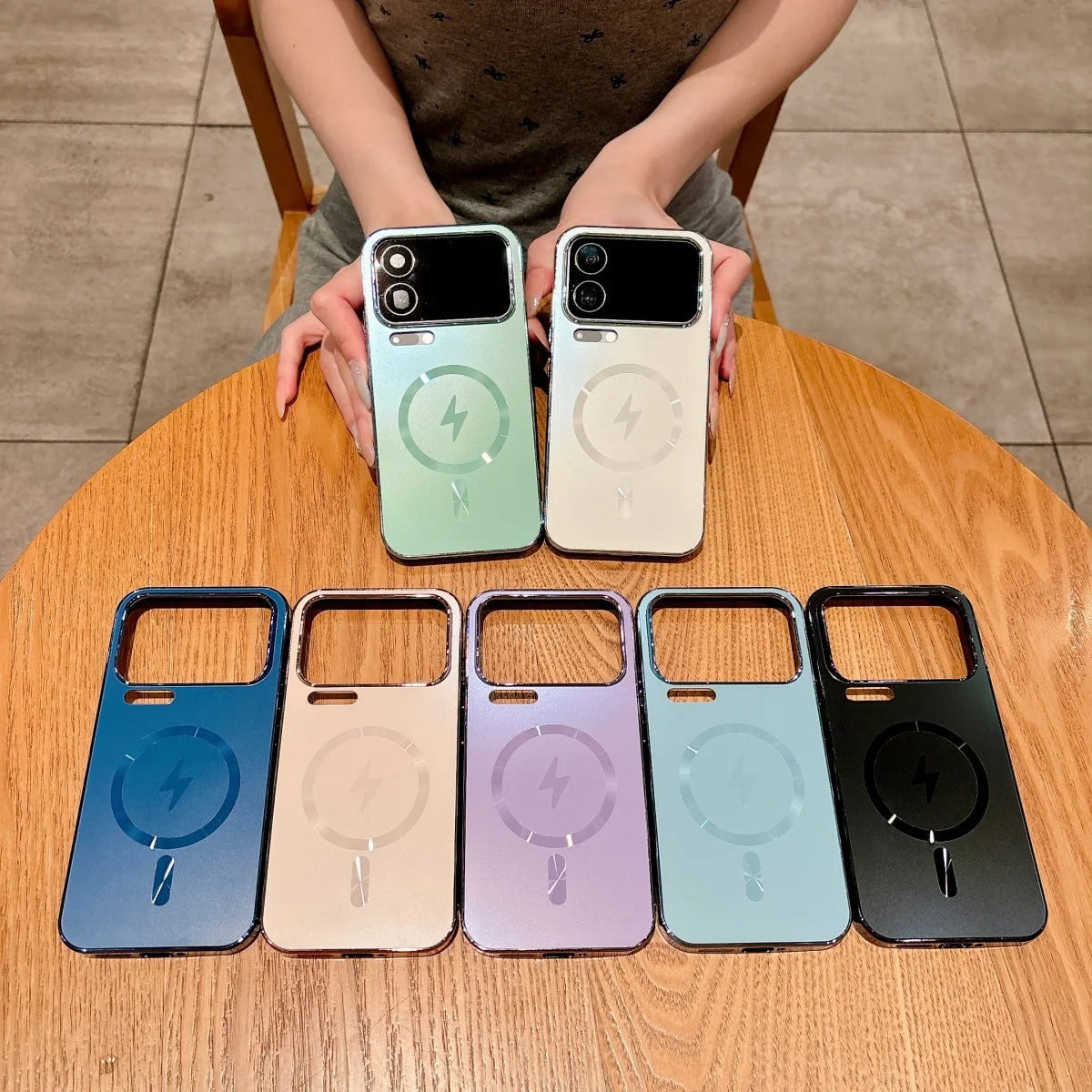 Luxury AG Frosted Non-Slip Magnetic Phone Case For Xiaomi 14 15 Ultra 15S 15T 14T 17 Pro Max For Magsafe Wireless Charge Cover