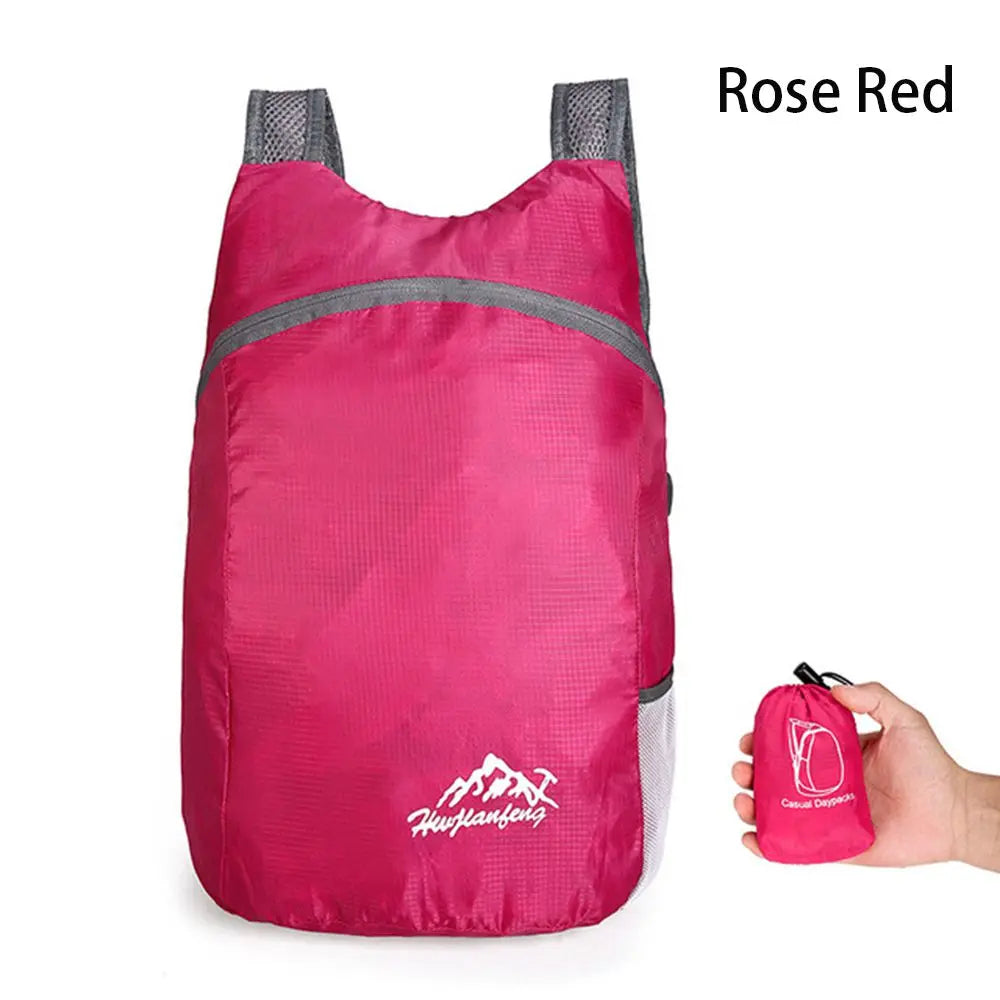 Outdoor Ultralight Nano Waterproof Lightweight Packable Backpack Folding Handy Bag Men Women Daypacks Travel Daypack