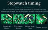 OLEVS Watch Men Top Brand Luxury Gold Quartz Military Watches Waterproof Date Luminous Stainless Steel Chronograph Clock Reloj