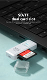 USB 3.0 Card Reader Micro SD TF Memory Card Reading Adapter High Speed ​​2 IN 1 Card Reader For Phone PC Laptop Accessories U disk