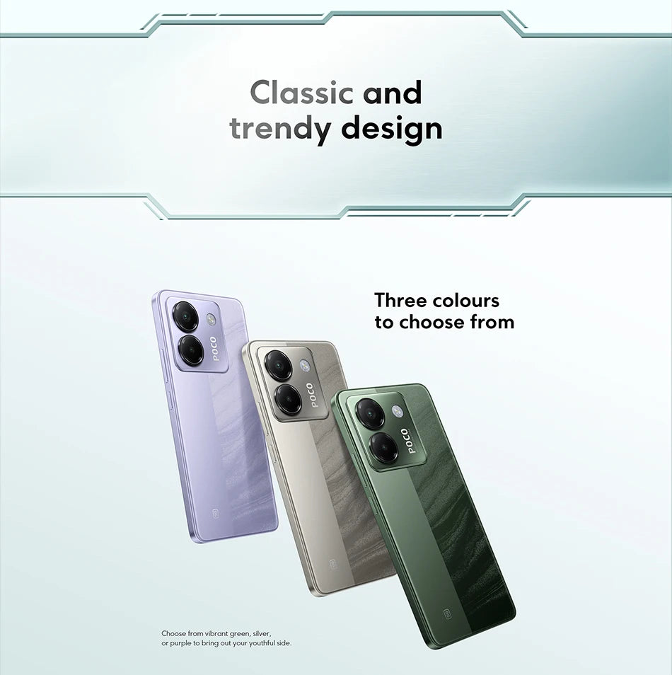Global Version POCO M7 Pro 50MP Camera MTK Dimensity 7025-Ultra 120Hz FHD+ Eye-care AMOLED Display NFC 5110mAh Battery