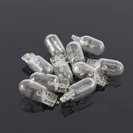10pcs/set 5W T10 W5W 194 168 Width Lamp License Plate Lights Signal Light Halogen Bulbs