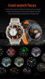 Novo Smartwatch T-Rex3 Pro 2026 – Bateria de 1100mAh, GPS com rastreamento de rota, Resistência à água 5ATM, Monitoramento de esportes e corrida, Bússola, Estilo militar