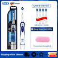 Oral B Sonic Electric Toothbrush Battery Powered 2D Rotating Tooth Brush Oral Hygiene Dental Teeth with Replaceable Heads