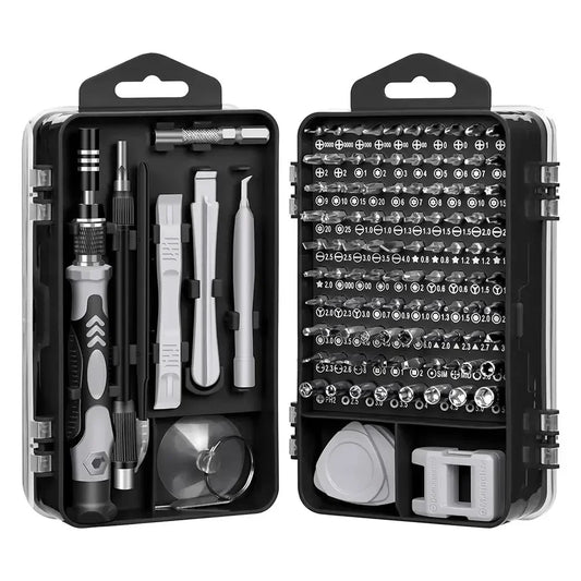 NEW 115-in-1 Precision Screwdriver Set, Multifunctional Professional Repair Tool with 98 Magnetic Bits, Suitable for Various Repairs