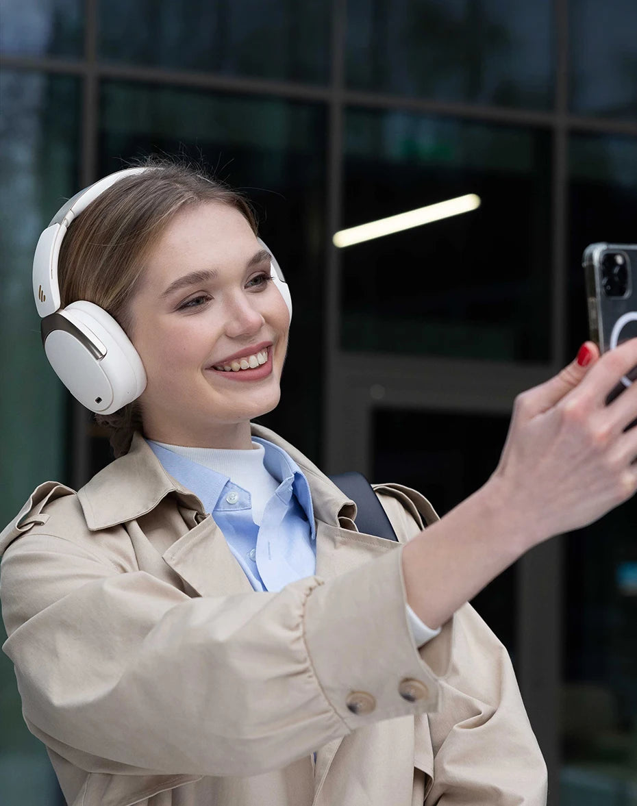 Edifier WH950NB Active Noise Cancelling Wireless Headphones Bluetooth 5.4 Headset, Hi-Res Wireless, 80hrs Playback,4 Microphones