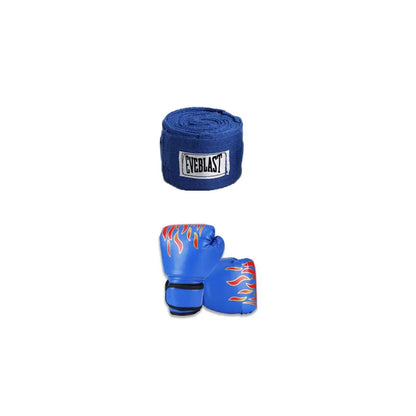 Kids Boxing Gloves Children Punch PU Leather Fitness Mitts Hitting Hand Protector Punch Target Bag MMA Training Sport Wristband