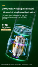 New Portable Automatic Juice Press Fruit Juice Blender USB Rechargeable Wireles Mini Juice Press Kitchen Tools Baby Food Blender