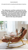 Household Goods Rocking Chair Balcony Home Leisure Lunch Lounge Chair Adult Light Bedroom Living Room Rocking Chair Lazy Sofa