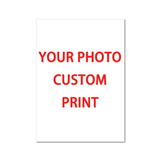 Custom Portrait Splash Watercolor Artwork Canvas Art Paintings Poster Prints Wall Picture for Room Home Decoration Unique Gift