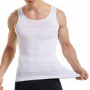 Men Slimming Elastic Body Shapewear Vest Tight Skinny Shirt Fitness Waist Compression Control Abdomen Breathable Sport Vest