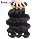 Kit mechas de cabelo humano ondulado com closure - body wave