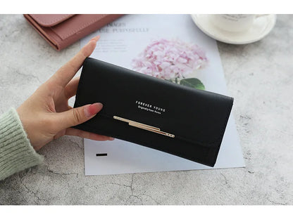 2024 Fashion Wallet Women's Purse Wallet Card Holder Female Clutch Long Purse Multi-card Holder Luxury Designer Lady Coin Purses